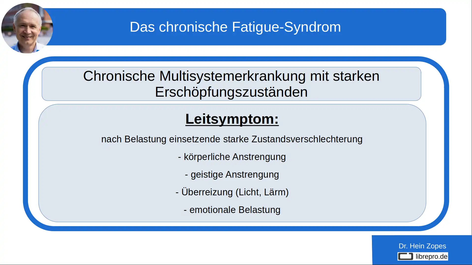 Auslösende Belastungen